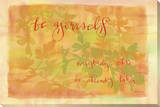 Be Yourself