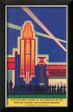 Art Deco Entrance  Chicago World's Fair