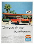 Chevrolet Ad  1957