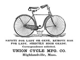 Bicycle Advertisement  1890