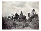 Apache on Horseback  c1906