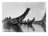 Kwakiutl Canoes  c1914