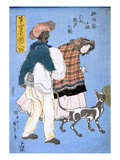 Japan: Woman with Dog
