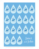 Janet And John Blue Water Drop