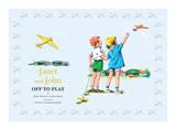Janet And John Off To Play