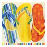 Colorful Flip Flops