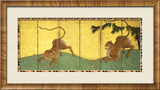 Tiger and Leopard Among Bamboo