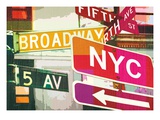 Broadway and Fifth Ave