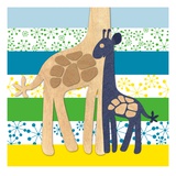 Giraffe Family