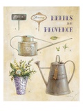 Vintage Garden Poster