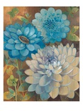 Pretty Blue Dahlias 1