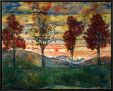 Four Trees  1917