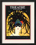 Theatre  Masks Magazine  USA  1920