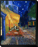 The Café Terrace on the Place du Forum  Arles  at Night  c1888