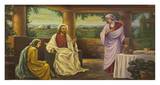 Jesus With Mary & Martha