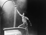 Prince E Simulates a Shower During Concert Performance  1984