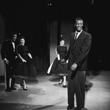 Nat King Cole on Set of His Television Show