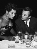 Pearl Bailey Speaks and Robert Mitchum  August 1954