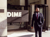 Richard D Parsons  Stands in Front of the Building in September 1988