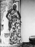 Natalie Cole Shows Off Her Stylish Outfit  1973 Photo