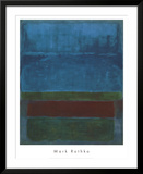 Blue  Green  and Brown