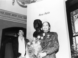 Rosa Parks  Sculpture at its Unveiling  Smithsonian Institute's National Portrait Gallery  1991