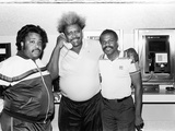 Activist Al Sharpton  Boxing Promoter Don King  and Singer Billy Preston  1988