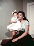 Coretta Scott King  Baby Daughter Yolanda King  1958