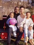 Eddie Murphy and Family   April 1994  New Jersey Home