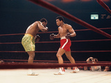Muhammad Ali and Joe Frazier  "Fight of the Year"  March 8  1971
