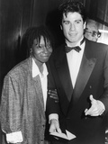 Whoopi Goldberg and Fellow Actor John Travolta  1986
