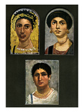 Roman Sarcophagus Portraits
