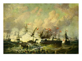 The Sea Battle at Lissa  20 July 1866