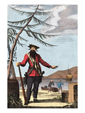 Captain Edward Teach  (Blackbeard)  Engraving