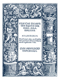 Title Page to Ulrich Von Huttten 's