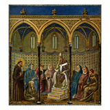 Saint Francis of Assisi Preaches to Pope Honorius III