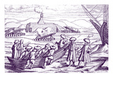 The Barents Expedition Arriving at Novaya Zemlya