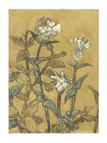 Etched Floral I