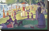Sunday Afternoon on the Island of Grand Jatte  c1864-6