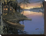 Canoe at the Cabin