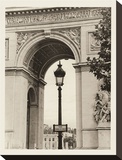 Lamp Inside Arc de Triomphe