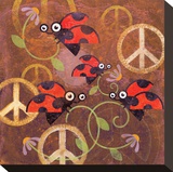Peace Sign Ladybugs VI