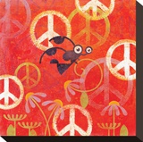 Peace Sign Ladybugs II