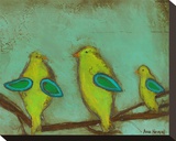 Key Lime Finches II
