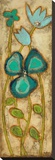 Tall Turquoise Blooms III
