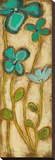 Tall Turquoise Blooms II