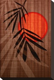 Bamboo and Red Sun I