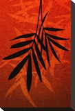 Bamboo Shade on Red II