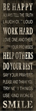 Be Happy