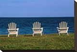 Chairs by the Ocean II